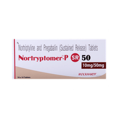 Nortryptomer P Sr 50 Tablet 10
